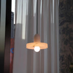 Load image into Gallery viewer, Elegant Creative White Alabaster Pendant Light M24