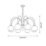 Load image into Gallery viewer, Solstice Glow Chandelier