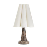 Load image into Gallery viewer, Shadon Marble Pleated Table Lamp