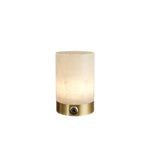 Bild in Gallery-Viewer laden, Totem Alabaster Tischlampe (eingebauter Akku)