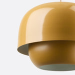 Load image into Gallery viewer, Clinco Layered Dome – Modern Metal Pendant Light for Dining Space