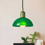 Load image into Gallery viewer, Aurora Nordic Colorful Bowl Pendant Light