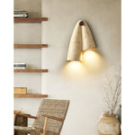 Bild in Gallery-Viewer laden, Travertin-Wandlampe – Minimalistische Stein-Wandleuchte Dekorative Beleuchtung für Wohnzimmer