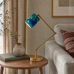 Bild in Gallery-Viewer laden, Emerald Cove lamp beside sofa