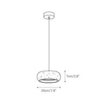 Load image into Gallery viewer, Travertine Drum Pendant Lamp