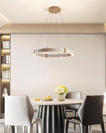 Load image into Gallery viewer, Dainolite Circle Chandelier