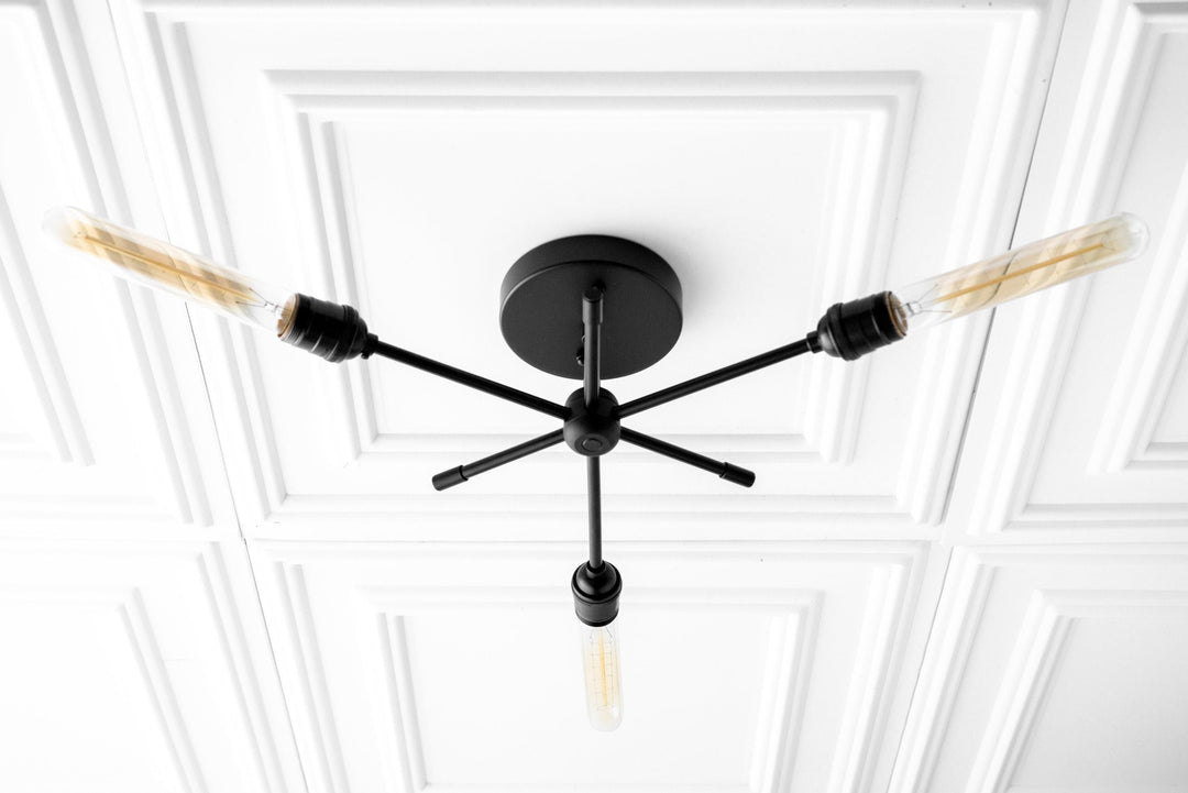 Lustre industriel Mobilux Line - Plafonnier moderne pour la maison