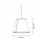 Load image into Gallery viewer, Hemline Pendant Lamp