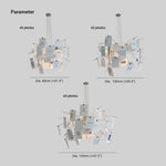 Load image into Gallery viewer, Renée Creative Picture Pendant Light Art Deco Bedroom Living Room