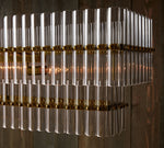 Load image into Gallery viewer, Lumora Crystal Pendant Light – Modern Crystal Glass Chandelier Style