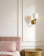 Bild in Gallery-Viewer laden, Milde Velin-Wandlampe – Minimalistische moderne dekorative Ambientebeleuchtung für Wohnzimmer