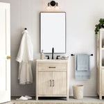 Bild in Gallery-Viewer laden, Glavira Recycelte Glas Wandlampe - Modernes Badezimmer Waschtischlicht