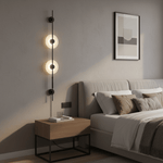 Charger l'image dans la visionneuse de galerie, Alabaster Vertical Plug-In Wall Light with Inline Switch - product image 8