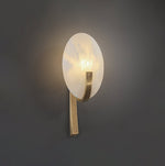 Load image into Gallery viewer, Alice Alabaster Plug-In Wall Light with Inline Switch - product image 8