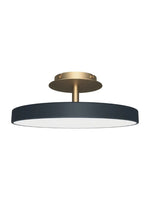 Load image into Gallery viewer, Round Flush Ceiling Lamp — Nordic Minimalist Light for Bedroom & Living
