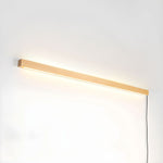 Load image into Gallery viewer, Arlo Linear Wood Plug-In Wall Light with Inline Switch - product image 29