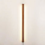 Load image into Gallery viewer, Arlo Linear Wood Plug-In Wall Light with Inline Switch - product image 34