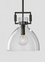 Cargar imagen en el visor de la Galería, Auria Industrial Classic Filament Glass Globe island Pendant lamp for kitchen, dining table