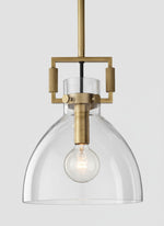 Cargar imagen en el visor de la Galería, Auria Industrial Classic Filament Glass Globe island Pendant lamp for kitchen, dining table