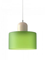 Load image into Gallery viewer, Creative Morandi Cylinder Glass Pendant Light