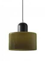 Load image into Gallery viewer, Creative Morandi Cylinder Glass Pendant Light
