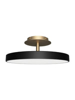 Load image into Gallery viewer, Round Flush Ceiling Lamp — Nordic Minimalist Light for Bedroom & Living