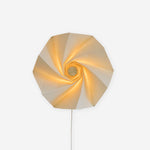 Load image into Gallery viewer, Flower-Fold Fabric Wall Lamp product view 1