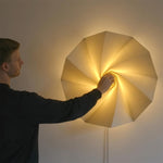Load image into Gallery viewer, Flower-Fold Fabric Wall Lamp product view 10