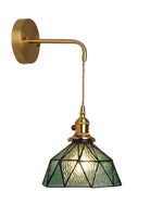 Cargar imagen en el visor de la Galería, Lámpara de pared con diseño geométrico pastoral retro