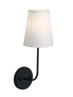 Load image into Gallery viewer, American Industrial Style Vintage Brass Fabric Wall Sconce