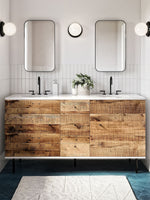 Charger l'image dans la visionneuse de galerie, Applique murale compacte Brelia à dos arrondi — Lampe globe contemporaine pour coiffeuse, salon, hôtels