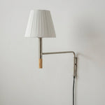 Charger l'image dans la visionneuse de galerie, Pleated Shade Swing-Arm Plug-In Wall Sconce - product view 19