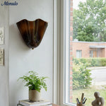 Bild in Gallery-Viewer laden, Bellina Elegante Florale Glas-Wandlampe – Moderne Messing-Wandlampe für Schlafzimmer & Flur