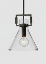 Cargar imagen en el visor de la Galería, Auria Industrial Classic Filament Glass Globe island Pendant lamp for kitchen, dining table