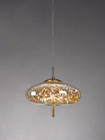 Load image into Gallery viewer, Nordic Starry Cylinder Glass Pendant Lamp