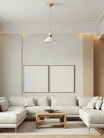 Load image into Gallery viewer, Calvor Porcelain Pendant Light - Ceramic Cone Shade For Kitchen