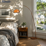 Cargar imagen en el visor de la Galería, Lámpara de pie de línea moderna y limpia Sunset Afterglow Luz minimalista para dormitorio y salón