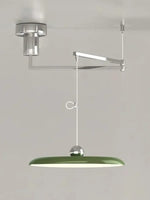 Load image into Gallery viewer, Swing Arm Pendant Light - Minimalist Adjustable Hanging Light Fixture