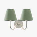 Load image into Gallery viewer, Luvora Fabric Shade Wall Sconce with Drum Shade - Classic Pleated Sconce Light