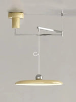 Load image into Gallery viewer, Swing Arm Pendant Light - Minimalist Adjustable Hanging Light Fixture