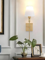 Load image into Gallery viewer, Classic Fabric Shade Battery Wireless Wall Sconce