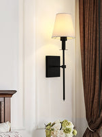 Load image into Gallery viewer, Classic Fabric Shade Battery Wireless Wall Sconce