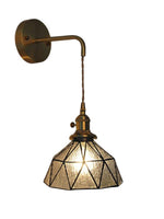 Cargar imagen en el visor de la Galería, Lámpara de pared con diseño geométrico pastoral retro