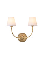 Load image into Gallery viewer, Drum Shade Wall Sconce - Modern Fabric Sconce for Bedroom or Hallway