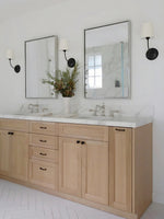 Load image into Gallery viewer, Drum Shade Wall Sconce - Modern Fabric Sconce for Bedroom or Hallway