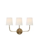 Load image into Gallery viewer, Drum Shade Wall Sconce - Modern Fabric Sconce for Bedroom or Hallway