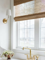 Load image into Gallery viewer, Drum Shade Wall Sconce - Modern Fabric Sconce for Bedroom or Hallway