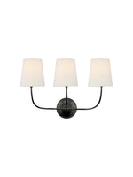 Load image into Gallery viewer, Drum Shade Wall Sconce - Modern Fabric Sconce for Bedroom or Hallway