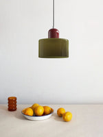 Load image into Gallery viewer, Creative Morandi Cylinder Glass Pendant Light