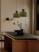 Load image into Gallery viewer, Creative Morandi Cylinder Glass Pendant Light